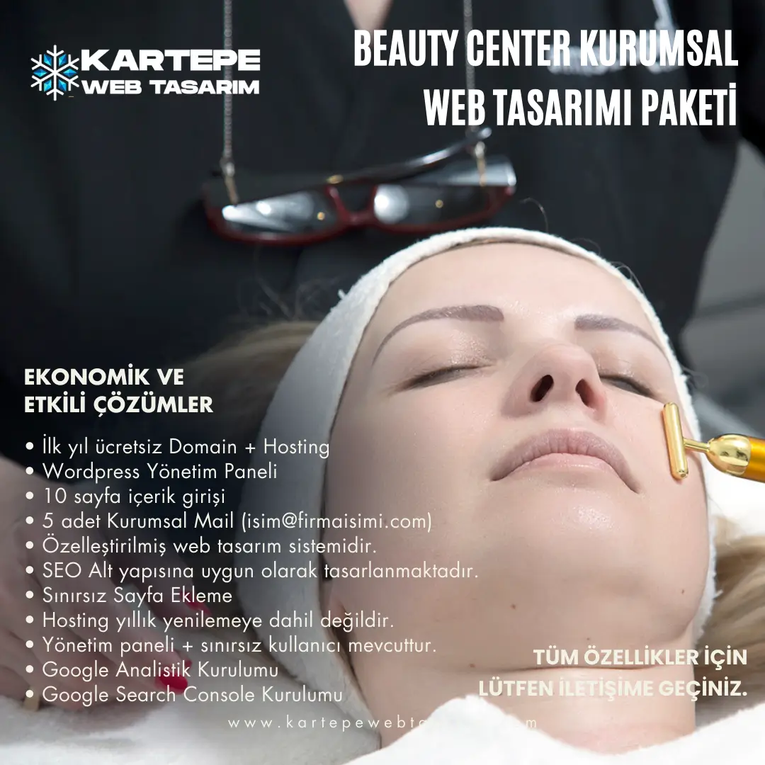 Beauty Center Kurumsal Web Tasarım Paketi 1 Beauty Center Mikro Web Tasarım Paketi Beauty Cente Kurumsal Web Tasarım Paketi izmit gebze darıca derince gölcük kartepe başiskele çayırova körfez kandıra karamürsel di (1).webp